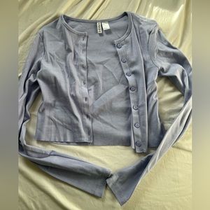 H&M Lavender Purple Cardigan